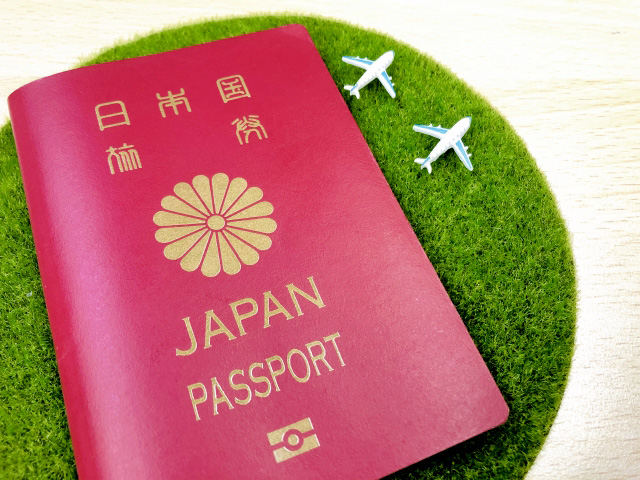 パスポート、飛行機