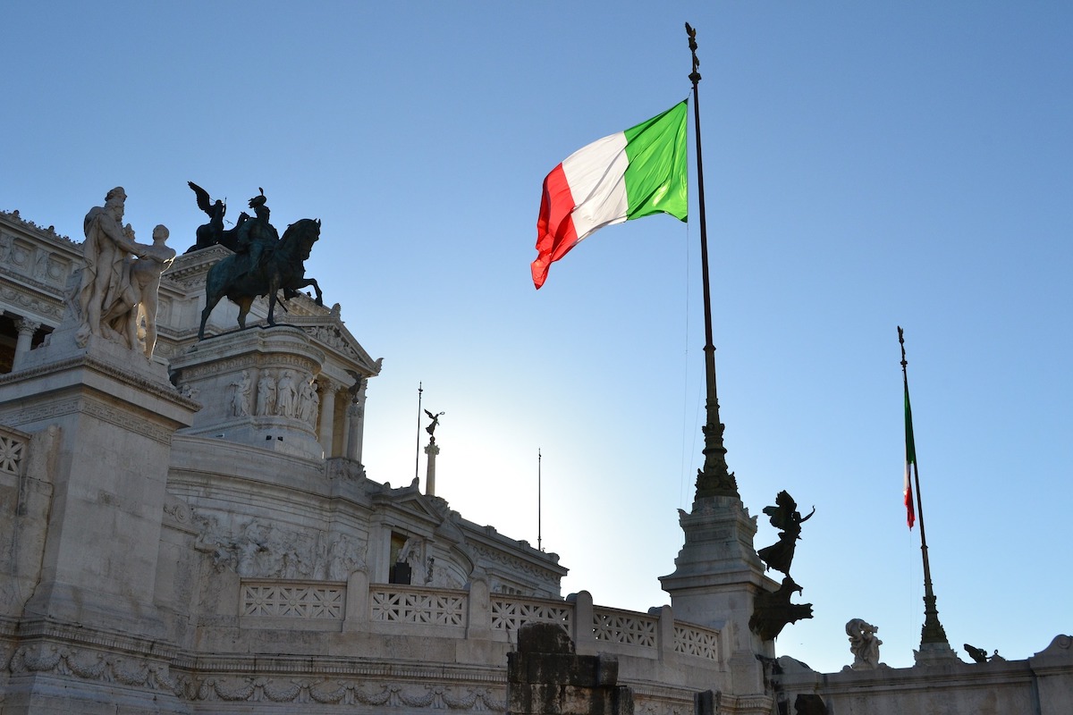 ローマ、イタリア、ベネチア広場