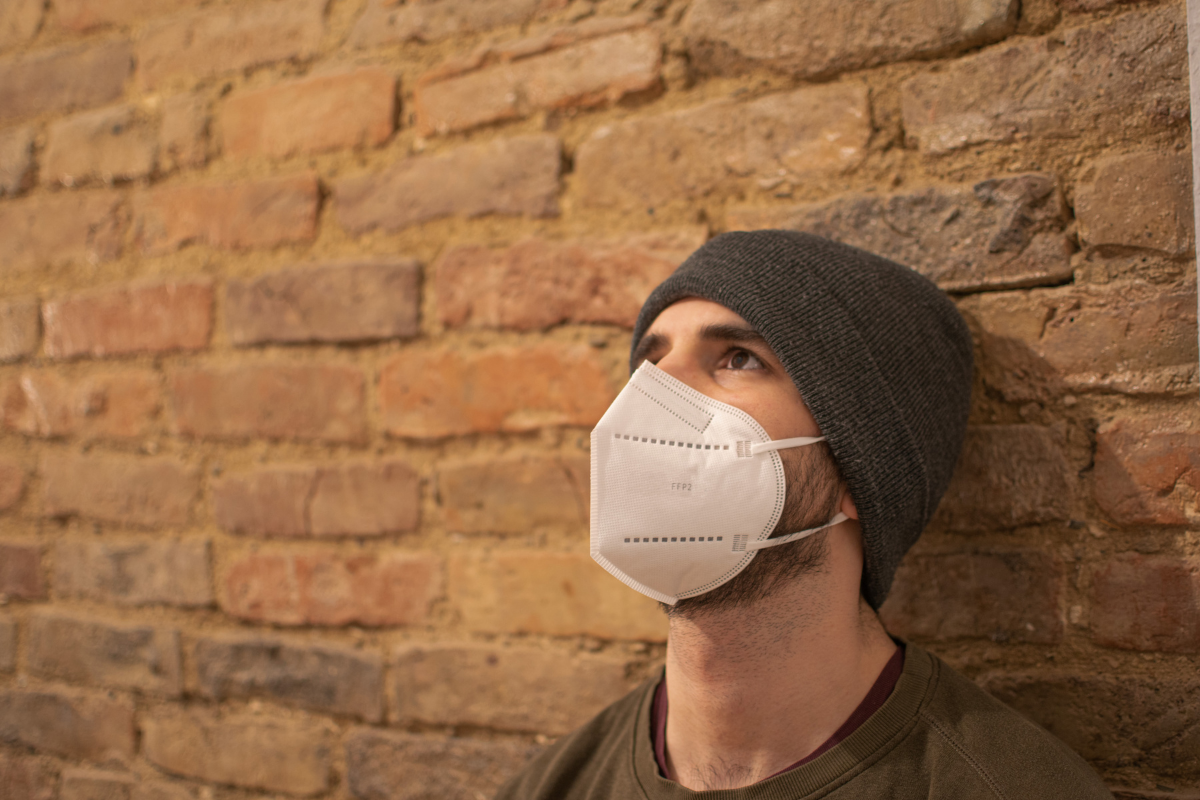 FFPT2マスク、イタリア留学、新型コロナウィルス対策