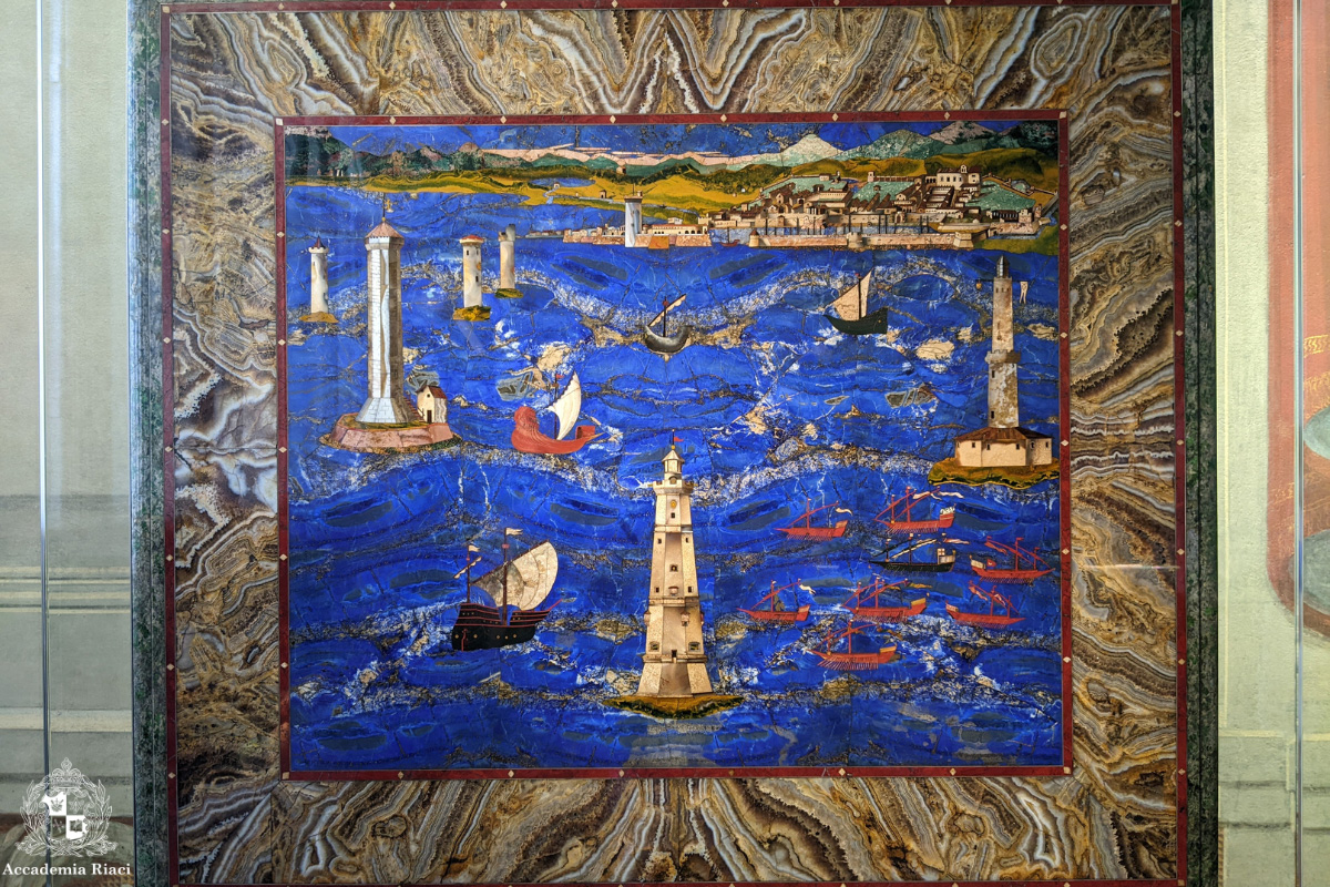 イタリア留学　絵画修復　美術館で見たフィレンツェのモザイク画