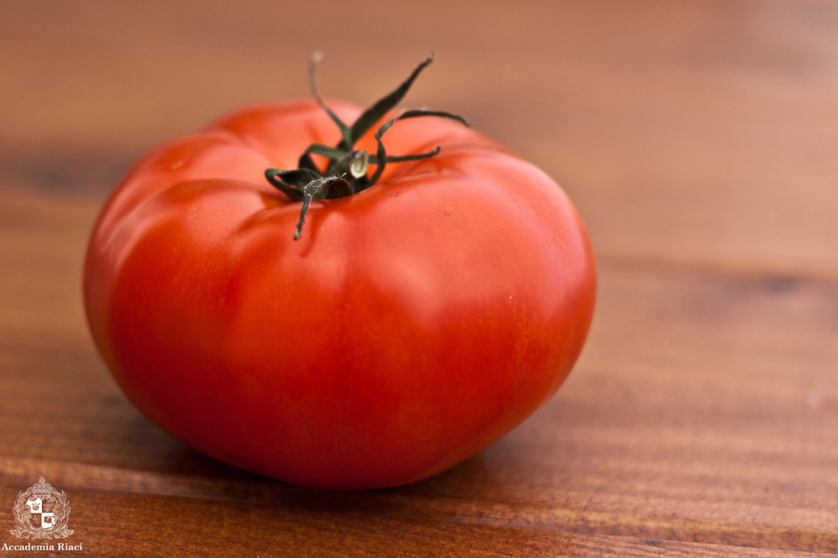 イタリア留学　イタリア語で色　赤いトマト