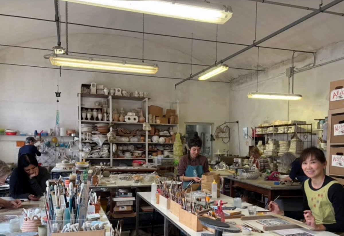 イタリア留学 アカデミアリアチ 工芸留学 イタリア料理留学